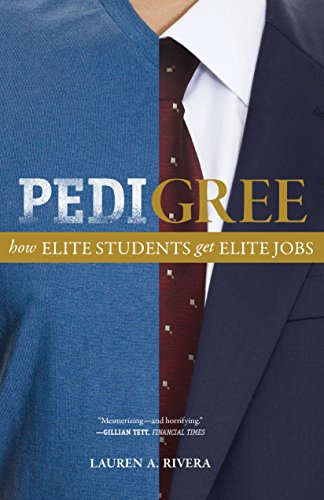 Book Cover Pedigree: How Elite Students Get Elite Jobs