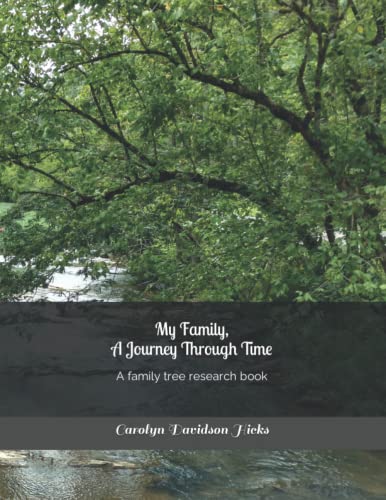 Book Cover My Family, A Journey Through Time
