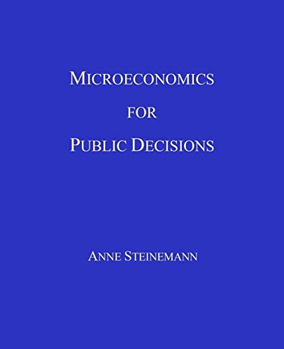 Book Cover Microeconomics for Public Decisions