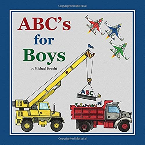 Book Cover ABC's for Boys (Alphabet Book, Baby Book, Children's Book, Toddler Book)