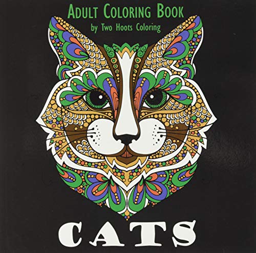 Book Cover Adult Coloring Book: Cats