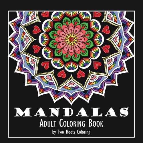 Book Cover Adult Coloring Book: Mandalas