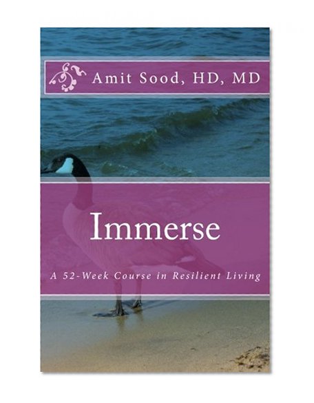 Book Cover Immerse: A 52-Week Course in Resilient Living: A Commitment to Live With Intentionality, Deeper Presence, Contentment, and Kindness. (Volume 1)