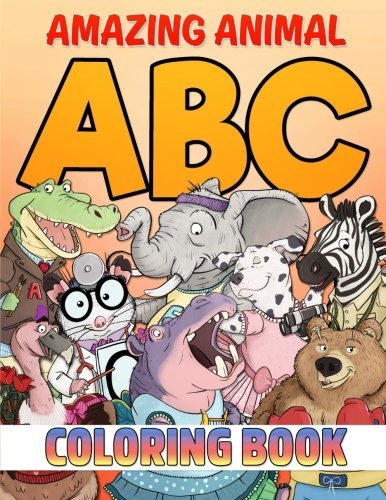 Book Cover Amazing Animal ABC Coloring Book