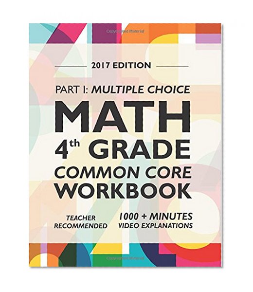 Book Cover Common Core Math Workbook, Grade 4: Multiple Choice, Everyday Practice (4th Grade)