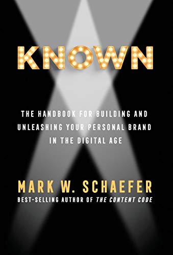 Book Cover KNOWN: The handbook for building and unleashing your personal brand in the digital age