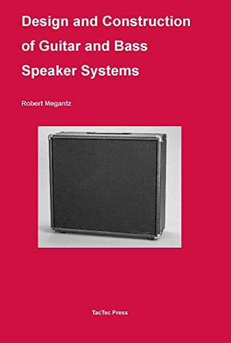 Book Cover Design and Construction of Guitar and Bass Speaker Systems