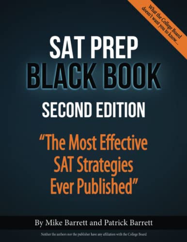 Book Cover SAT Prep Black Book: The Most Effective SAT Strategies Ever Published