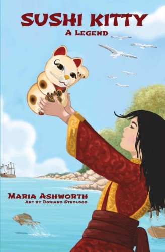 Book Cover Sushi Kitty: A middle grade novel about empowerment through change