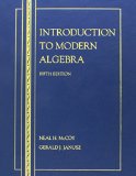 Introduction to Modern Algebra