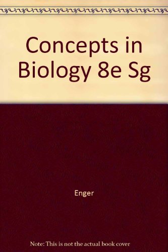 Concepts in Biology (Student Study Guide)