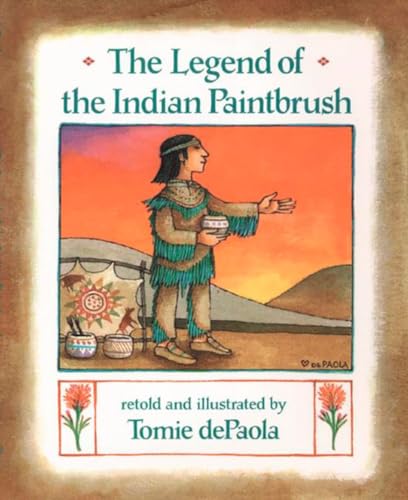 Book Cover The Legend of the Indian Paintbrush