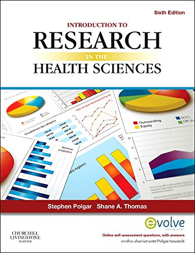 Book Cover Introduction to Research in the Health Sciences