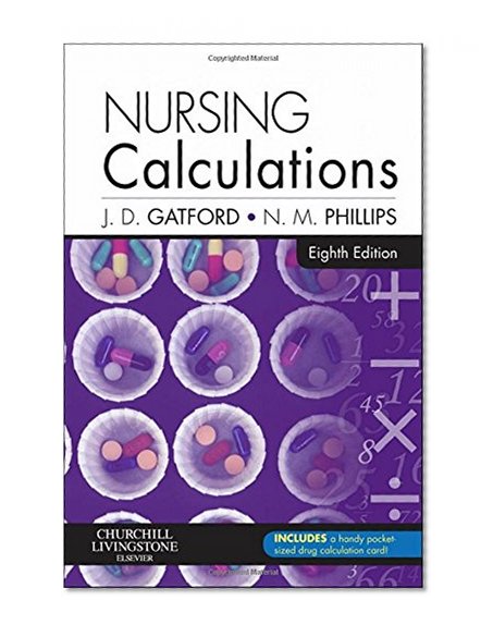 Book Cover Nursing Calculations, 8e