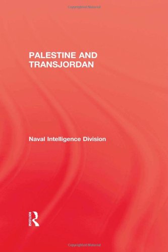 Palestine & Transjordan (Geographical Handbook Series)