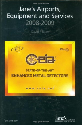 Jane's Airports, Equipment and Services 2008-2009 (Jane's Airport Equipment and Services)