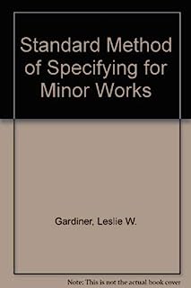 Standard Method of Specifying for Minor Works