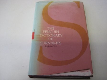 Book Cover The Penguin dictionary of surnames (Penguin reference books)