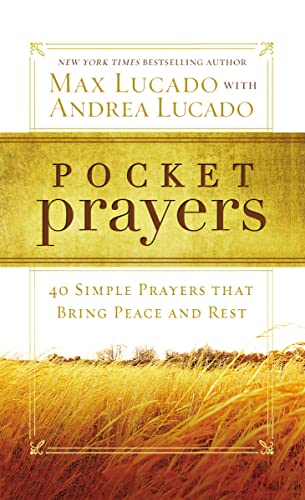 Book Cover Pocket Prayers: 40 Simple Prayers that Bring Peace and Rest