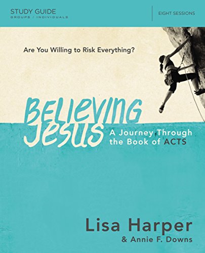 Book Cover Believing Jesus Study Guide: A Journey Through the Book of Acts
