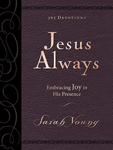 Book Cover Jesus Always Large Deluxe: Embracing Joy in His Presence