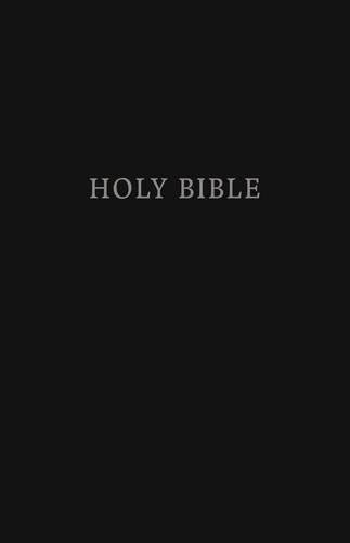 Book Cover KJV, Pew Bible, Large Print, Hardcover, Black, Red Letter Edition, Comfort Print: Holy Bible, King James Version