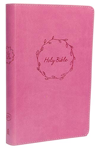 Book Cover KJV, Deluxe Gift Bible, Leathersoft, Pink, Red Letter, Comfort Print: Holy Bible, King James Version