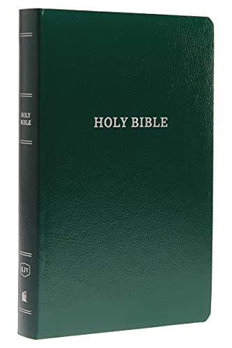 KJV, Gift and Award Bible, Leather-Look, Green, Red Letter Edition, Comfort Print: Holy Bible, King James Version
