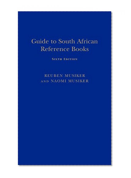 Guide to South African Reference Books