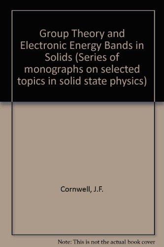 Group theory and electronic energy bands in solids (Series of monographs on selected topics in solid state physics)
