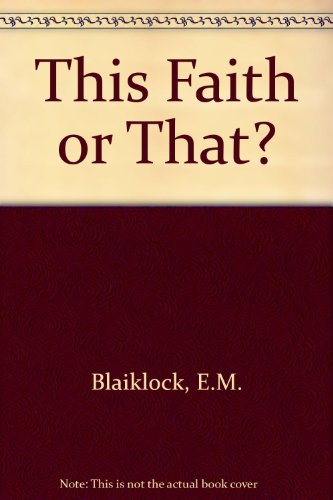 This Faith or That?
