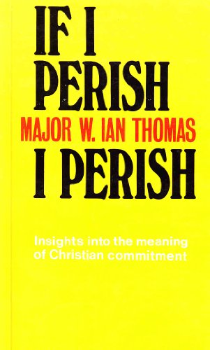 If I Perish, I Perish: Studies in the Book of Esther