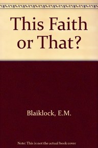 This Faith or That?