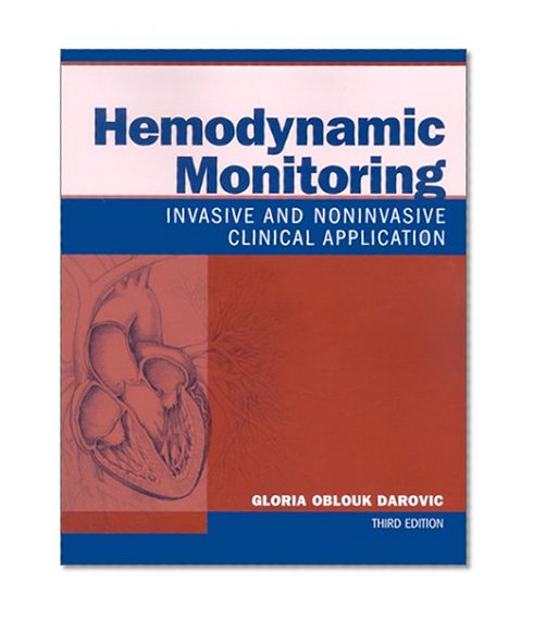 Book Cover Hemodynamic Monitoring: Invasive and Noninvasive Clinical Application