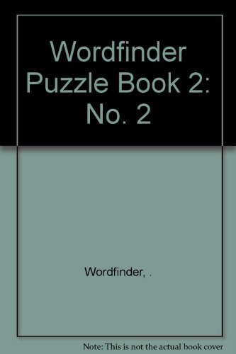 Word Finder Puzzle Book: No. 2