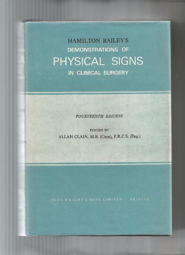 Demonstrations of Physical Signs in Clinical Surgery