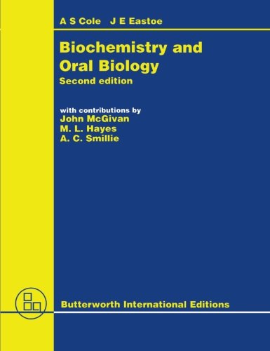 Book Cover Biochemistry and Oral Biology