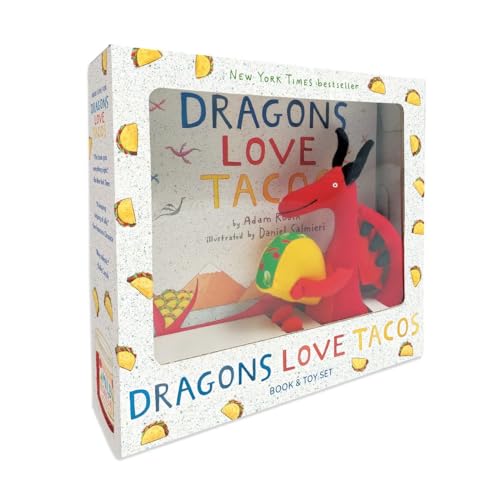 Book Cover Dragons Love Tacos Book and Toy Set