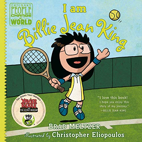 Book Cover I am Billie Jean King (Ordinary People Change the World)