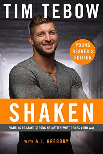 Book Cover Shaken: Young Reader's Edition: Fighting to Stand Strong No Matter What Comes Your Way