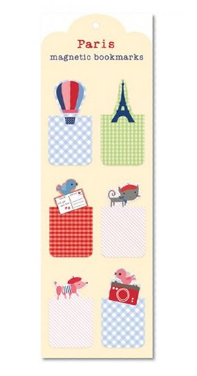 Paris Magnetic Bookmarks