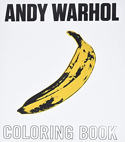 Book Cover Andy Warhol Coloring Book