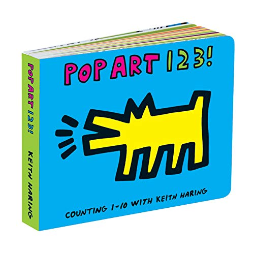 Book Cover Keith Haring Pop Art 123!