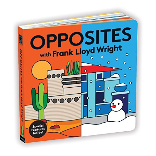 Book Cover Opposites with Frank Lloyd Wright