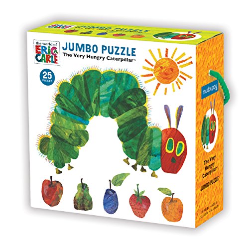 Book Cover Mudpuppy The Very Hungry Caterpillar Jumbo Puzzle, 25 Jumbo Pieces, 22