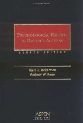 Psychological Experts in Divorce