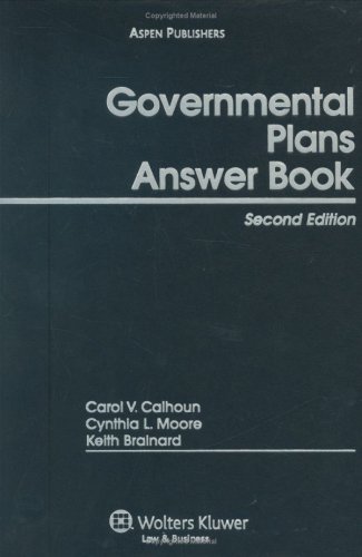 Governmental Plans Answer Book, Second Edition