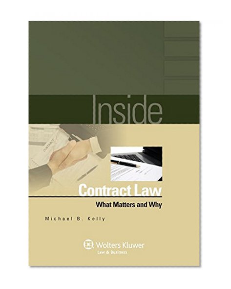 Book Cover Inside Contract Law: What Matters and Why (Inside (Wolters Kluwer))