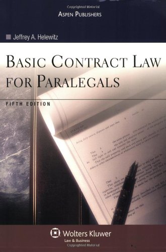 Basic Contract Law for Paralegals