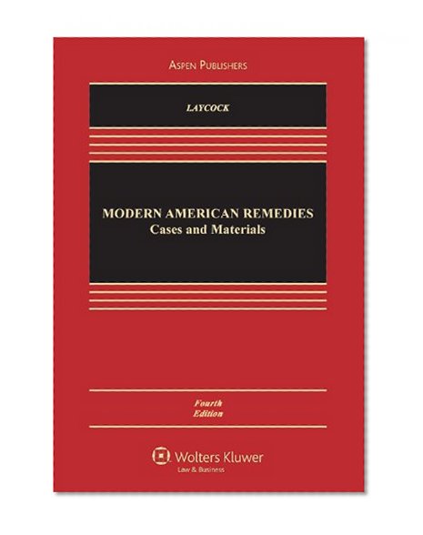 Book Cover Modern American Remedies: Cases & Materials (Aspen Casebook)